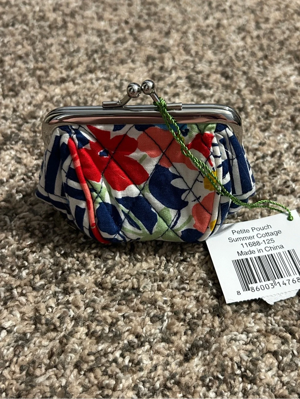 Vera Bradley “Summer Cottage” Pouch